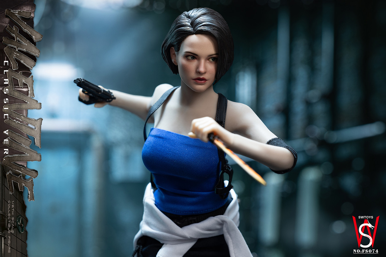 Swtoys FS074 Jill Valentine Action Figure Resident Evil 1/6 Scale