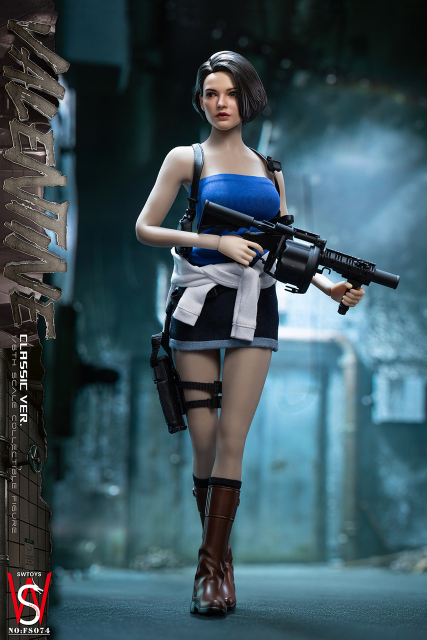 SWTOYS FS074ジルJillバレンタインValentineバイオハザード Swtoys FS074 Jill Valentine Action Figure Resident Evil 1/6 Scale