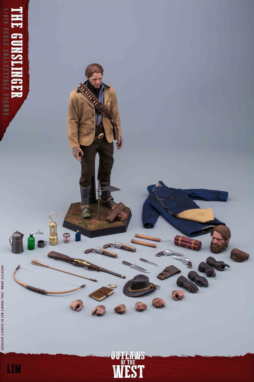 Limtoys Lim008 Outlaws Of The West The Gunslinger 1/6 Scale Figure