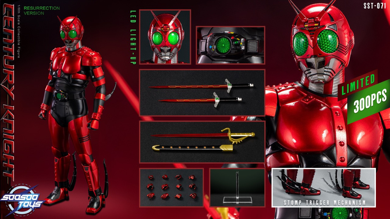 Soos-ootoys 1/6 センチュリー・ナイト 復活Ver SST-071 Soosootoys SST071 Century Knight 1/6 Figure (Resurrection Version)