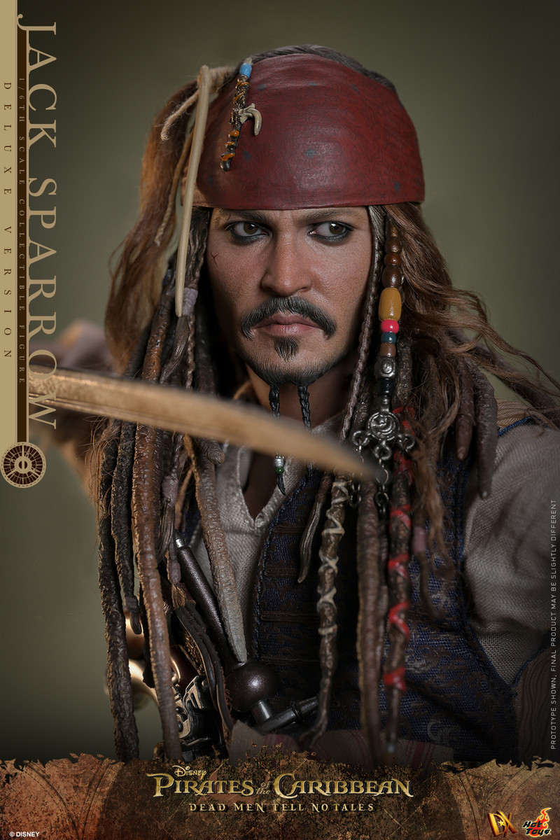 Hot Toys DX38 Jack Sparrow 2.0 Pirates of the Caribbean: Dead Men