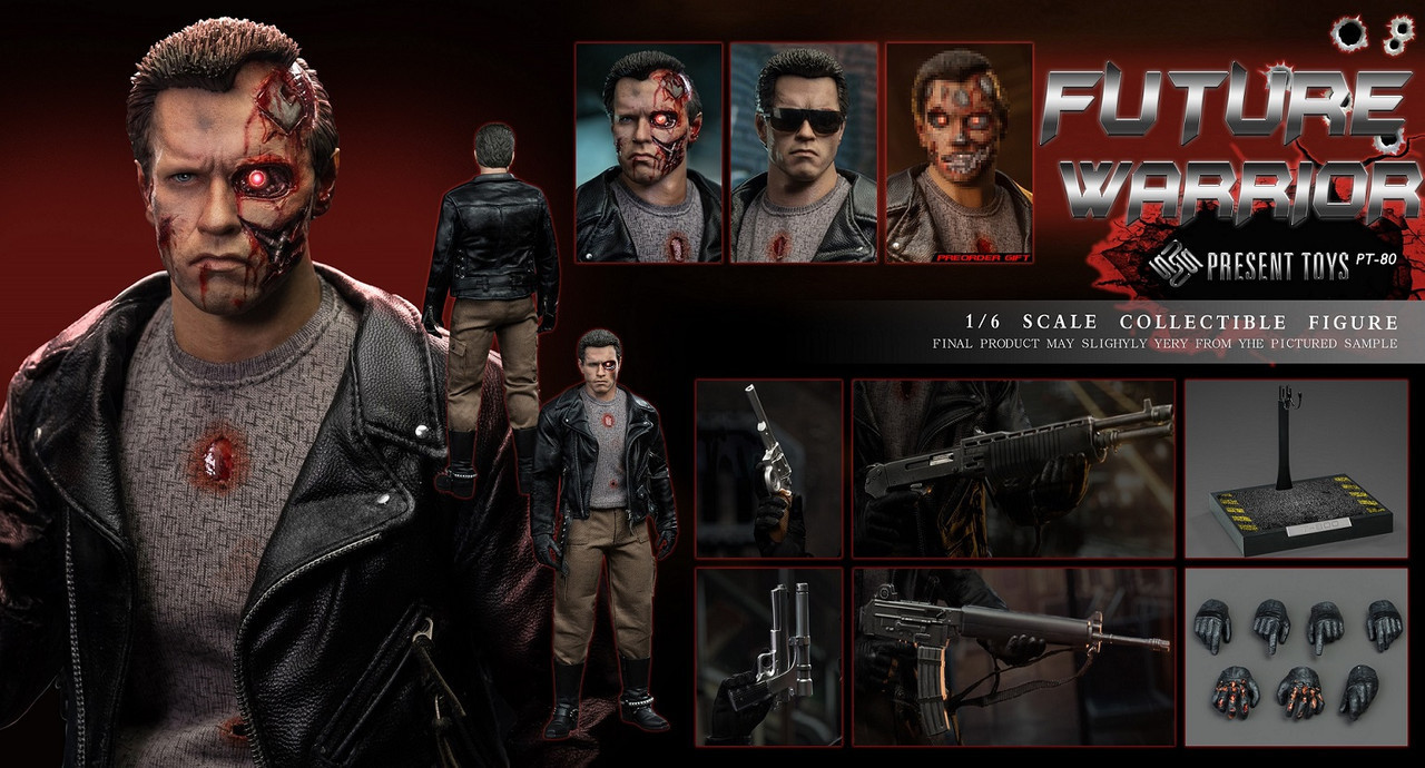 Present Toys SP80 Future Warrior (Leather Version) 1/6 Action Figure