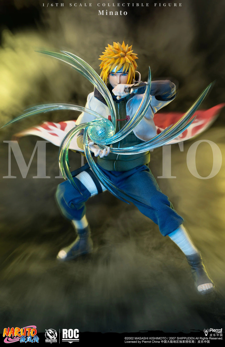 Rocket Toys ROC‑015 Minato Namikaze Fourth Hokage Ver. 1/6 Scale