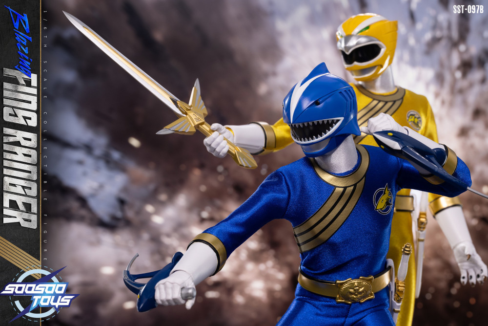 Soosootoys SST097ABCDE Blazing Ranger 1/6 Scale Figure Pack (Set of 5)