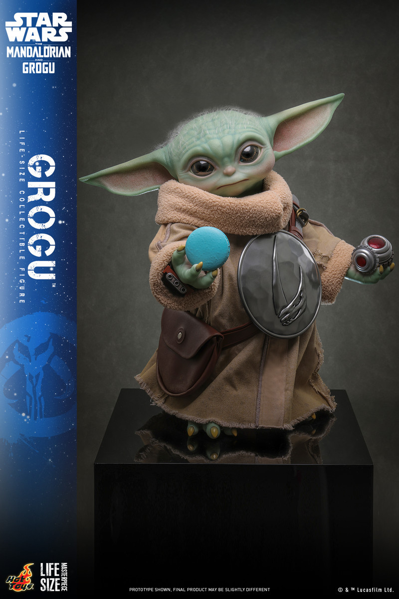 ホットトイズ 1/6 スター・ウォーズ グローグー LMS016 Grogu Hot Toys LMS016 Grogu Life‑Size Collectible Figure