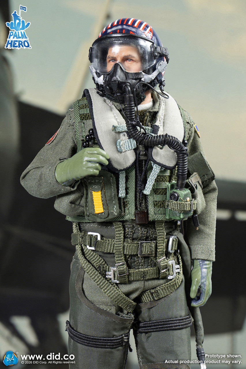 DID XM80031 1/12 US Navy F/A‑18E Pilot Captain Mitchell from the