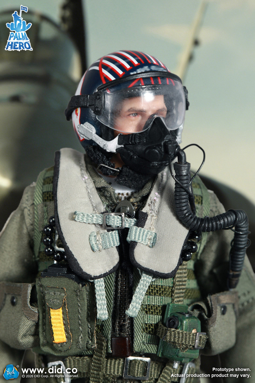 DID XM80031 1/12 US Navy F/A‑18E Pilot Captain Mitchell from the