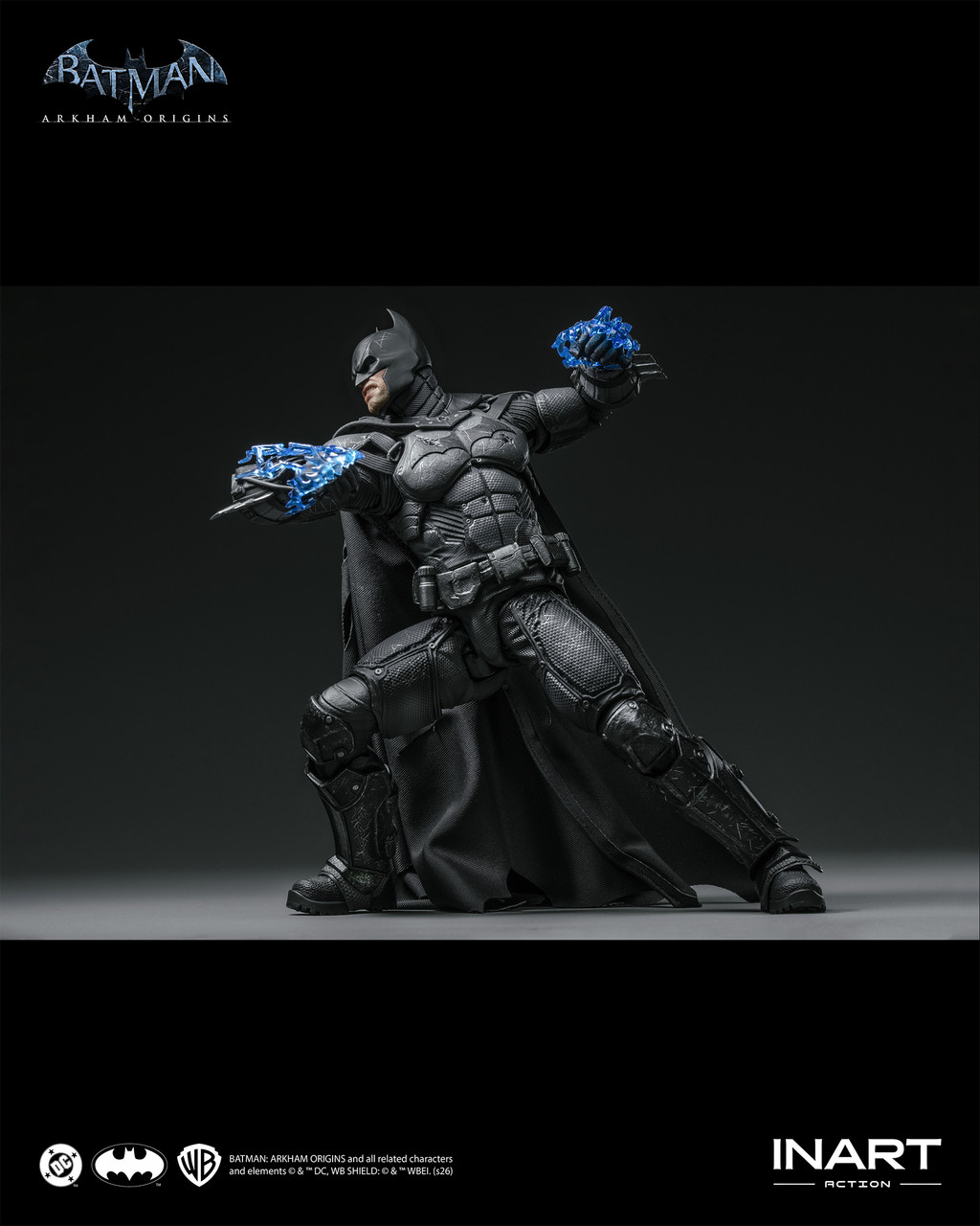 INART Batman (Battle Damaged Version) Arkham Origins 1/12 Figure
