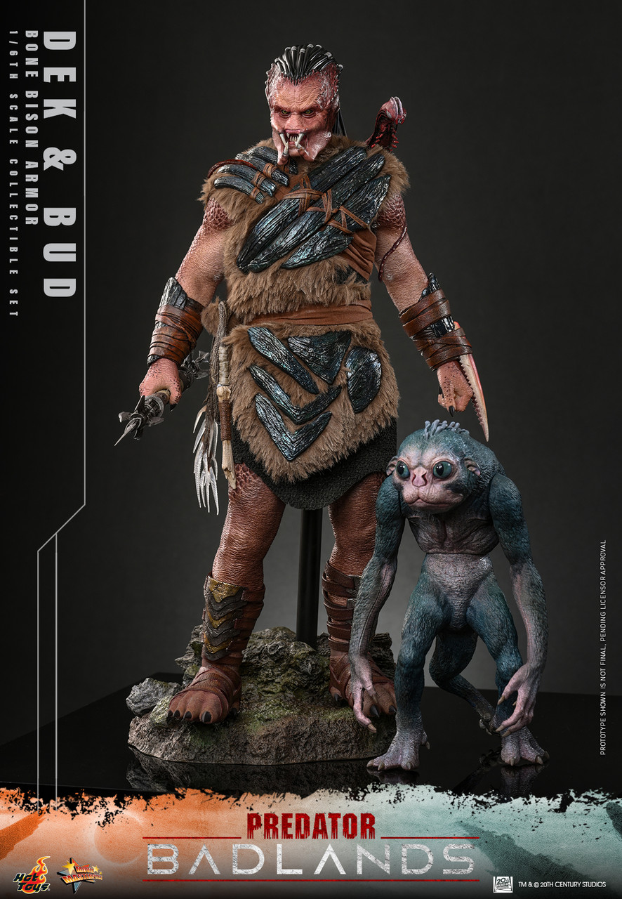 Hot Toys MMS873 Dek (Bone Bison Armor) & Bud Predator: Badlands 1