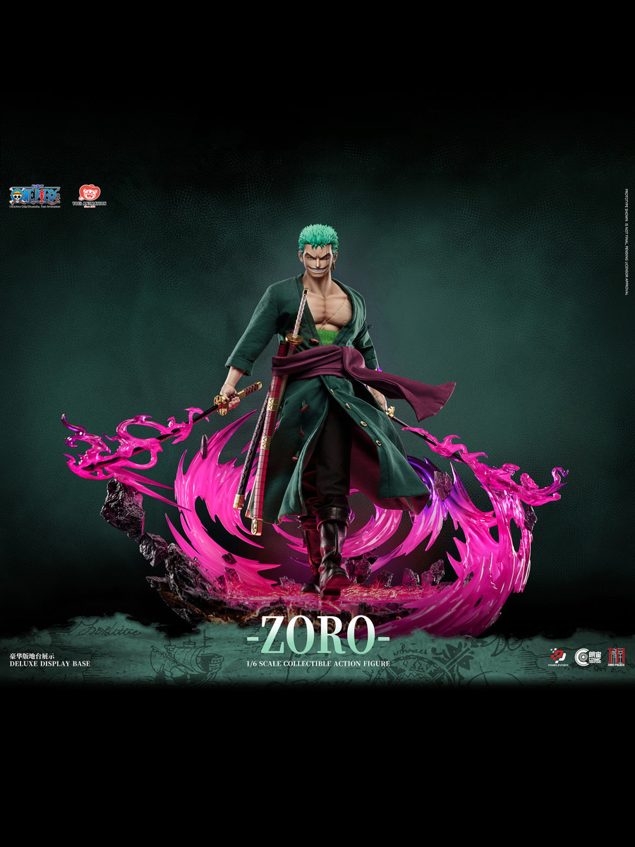 Pixel Poses One Piece Roronoa Zoro 1/6 Scale Figure Deluxe Version