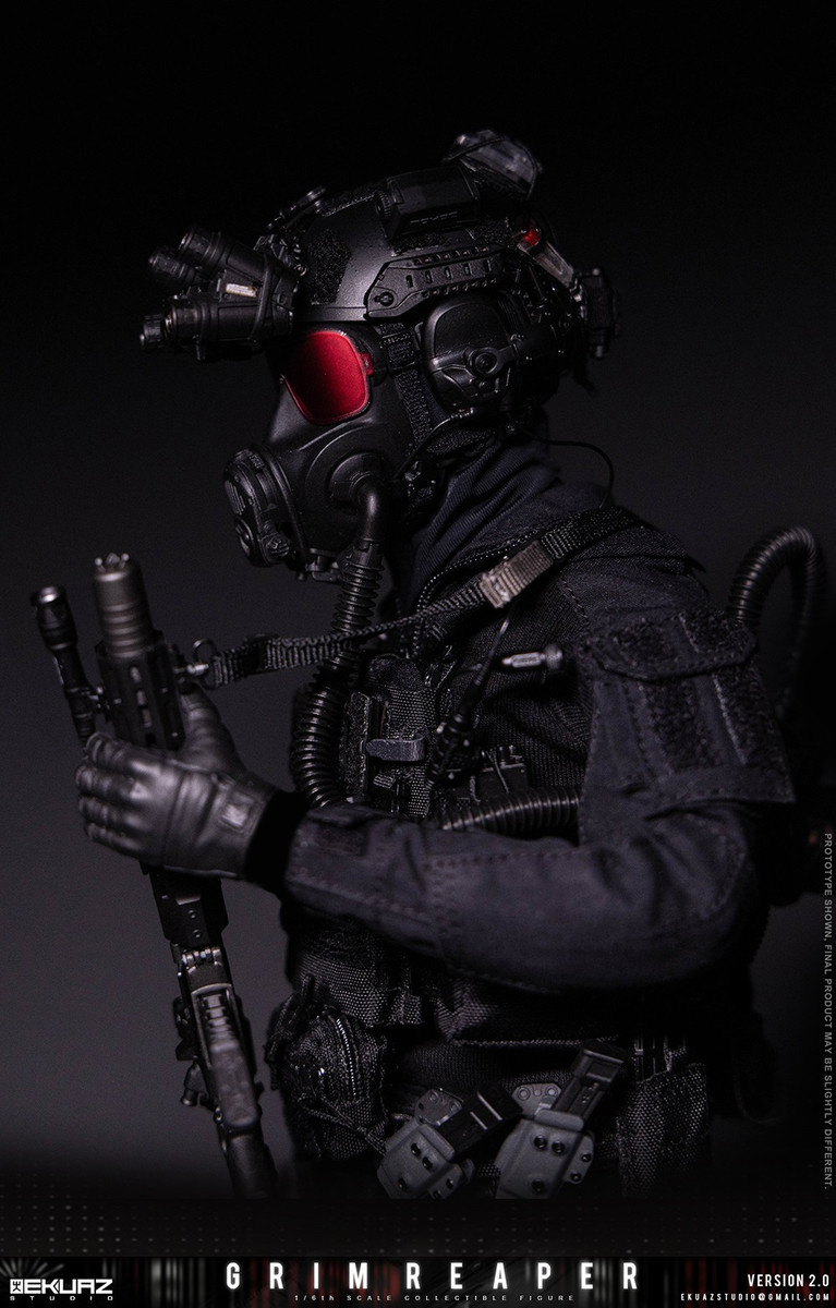 EKUAZ STUDIO EKS015S Grim Reaper Elite Guard V2 Deluxe 1/6 Scale
