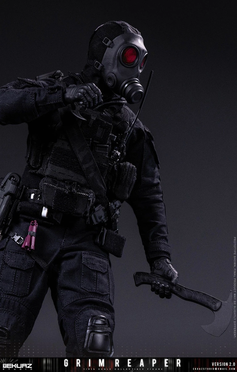 EKUAZ STUDIO EKS015S Grim Reaper Elite Guard V2 Deluxe 1/6 Scale