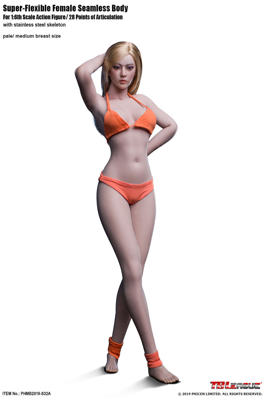 TBLeague PHMB2019 S32A 1/6 scale Female Seamless Body Pale Skin