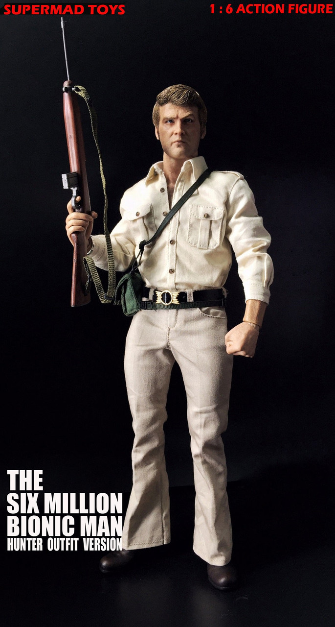 Supermad Toys The Six Million Bionic Man 1:6 Figure (Hunter Outfit