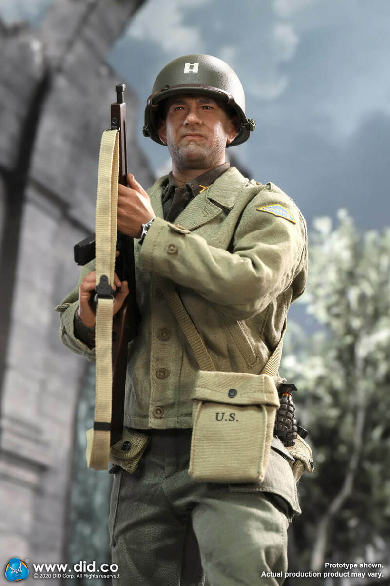DID A80145 Captain Miller WWII US 2nd Ranger Battalion Series 3 1
