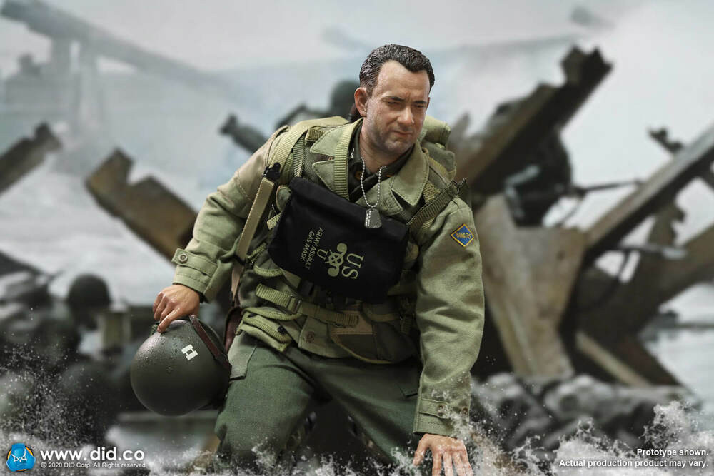 DID A80145 Captain Miller WWII US 2nd Ranger Battalion Series 3 1