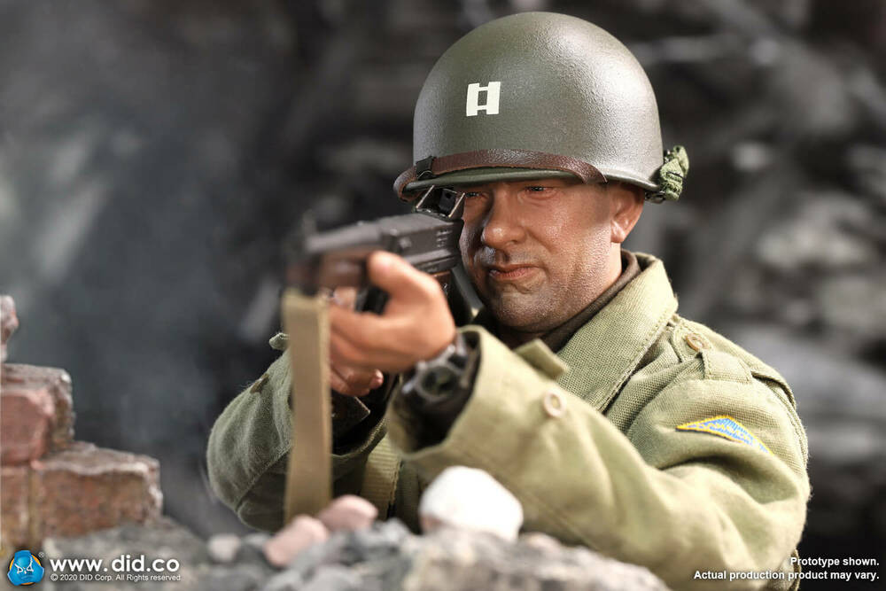 DID A80145 Captain Miller WWII US 2nd Ranger Battalion Series 3 1