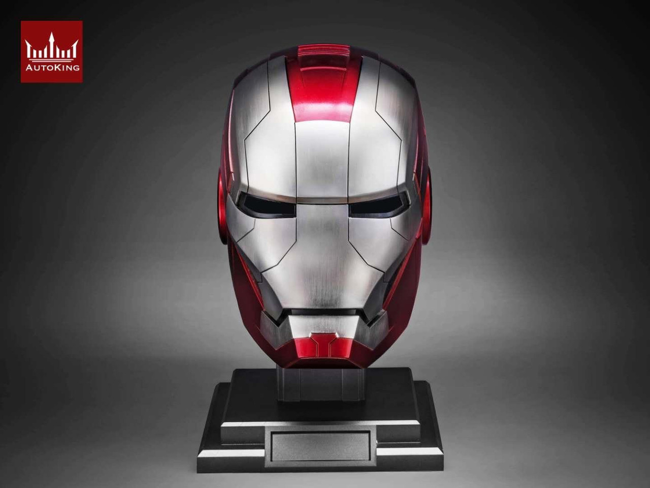 AutoKing Iron Man Mark V Life-Size Voice Control Wearable Helmet