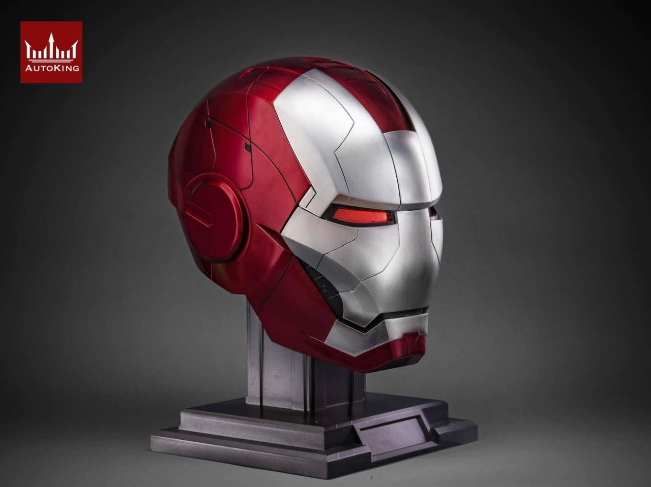 AutoKing Iron Man Mark V Life-Size Voice Control Wearable Helmet