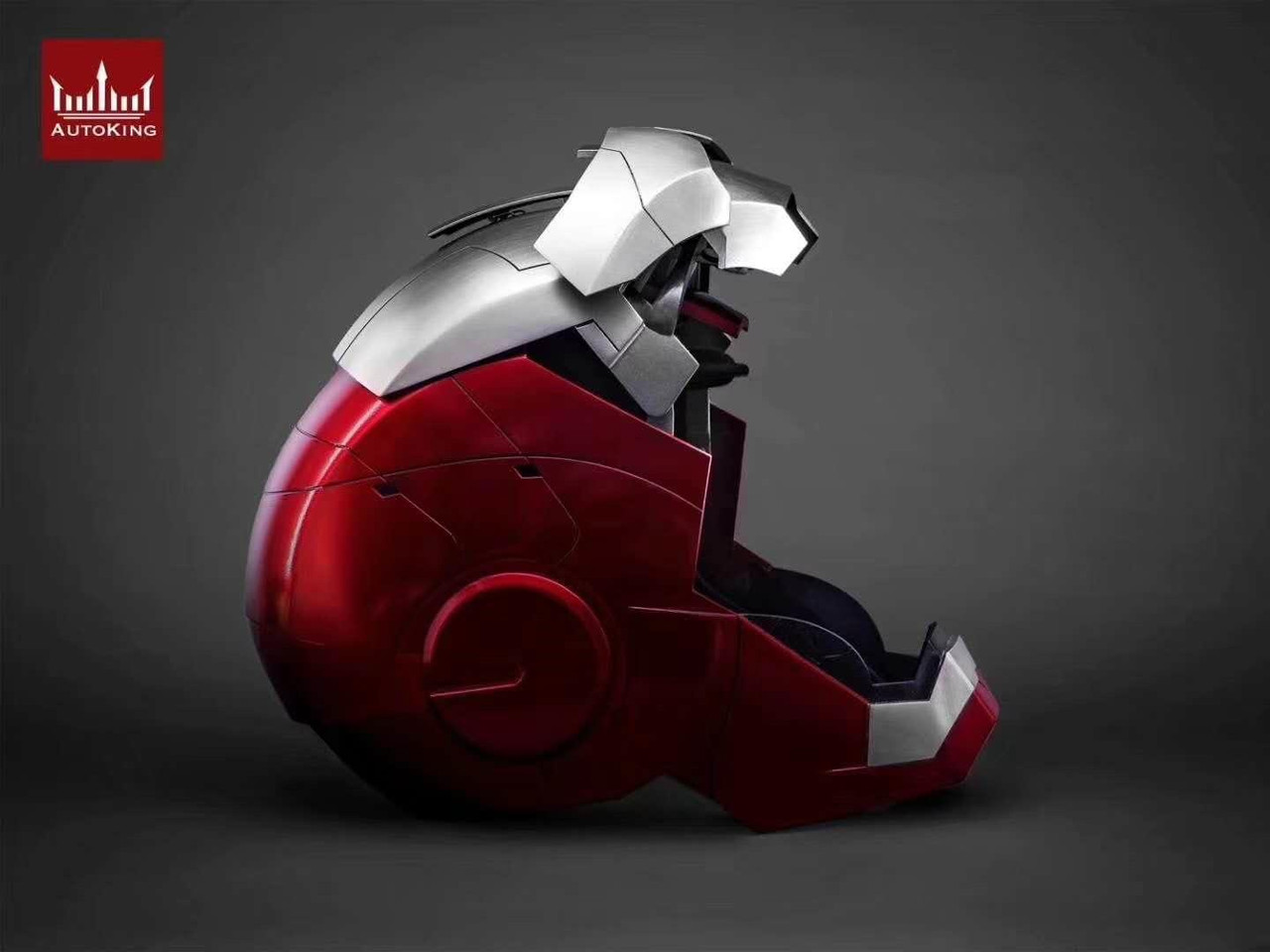 AutoKing Iron Man Mark V Life-Size Voice Control Wearable Helmet