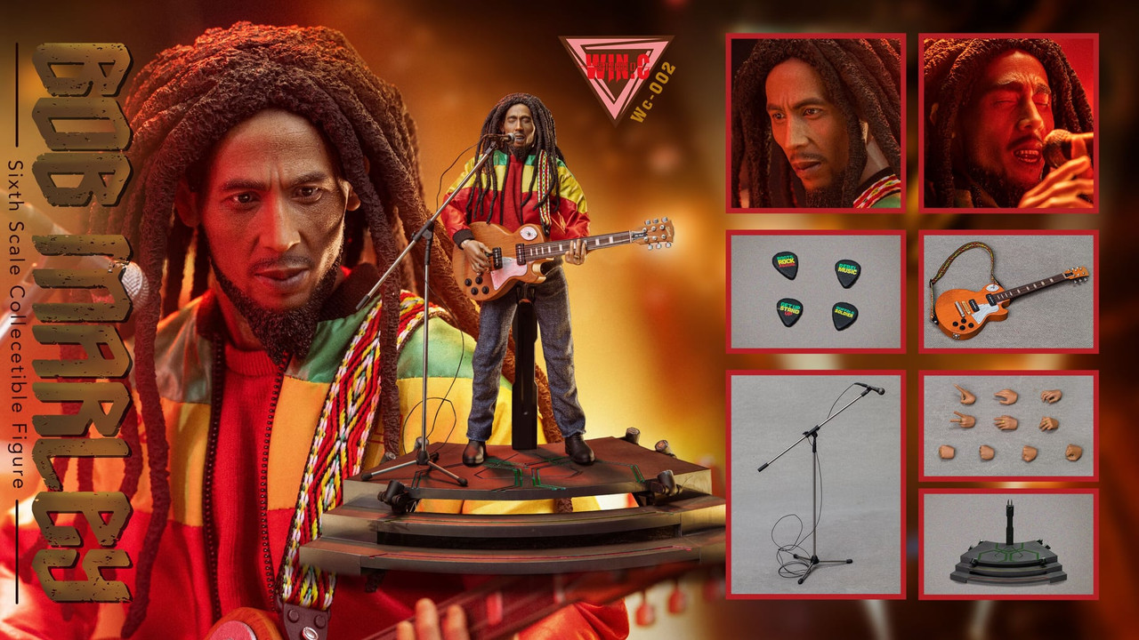 (未使用･未開封品)Marley Magic: Tribute to Bob Marley [DVD] [Import] Win.c Studio WC002 Legendary Pacifist Bob Marley 1/6 Scale