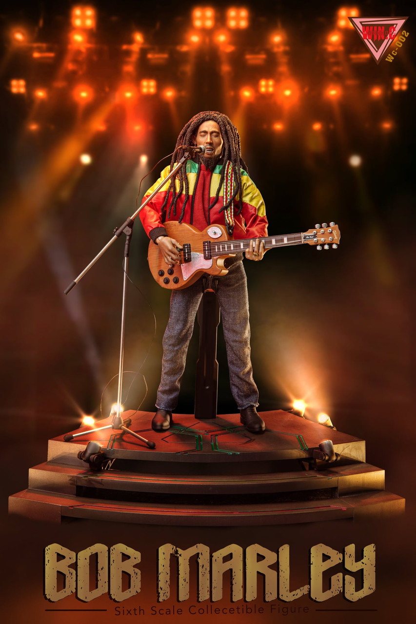 Win.c Studio WC002 Legendary Pacifist Bob Marley 1/6 Scale Action Figure