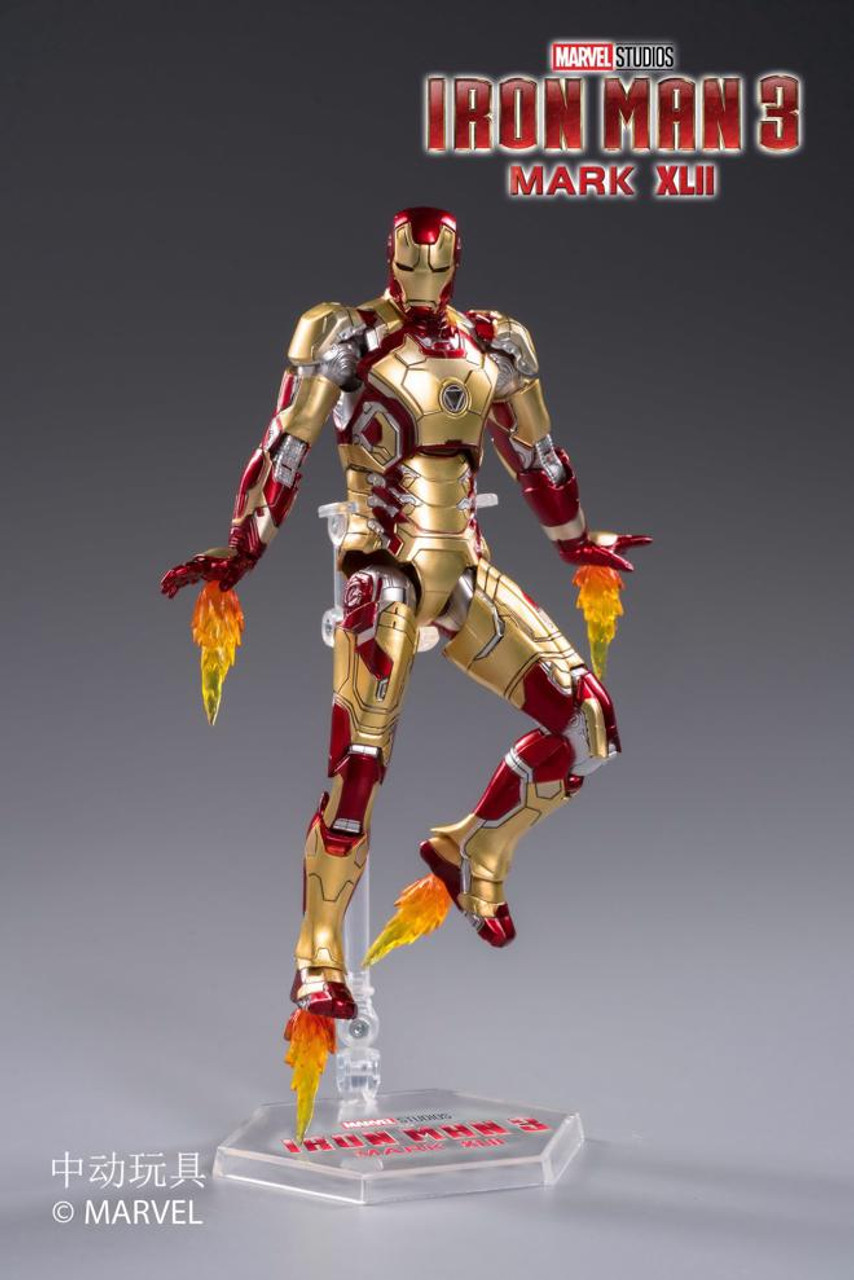 ZD Toys Iron Man Mark XLII 42 7″ 18cm Action Figure 1906-42