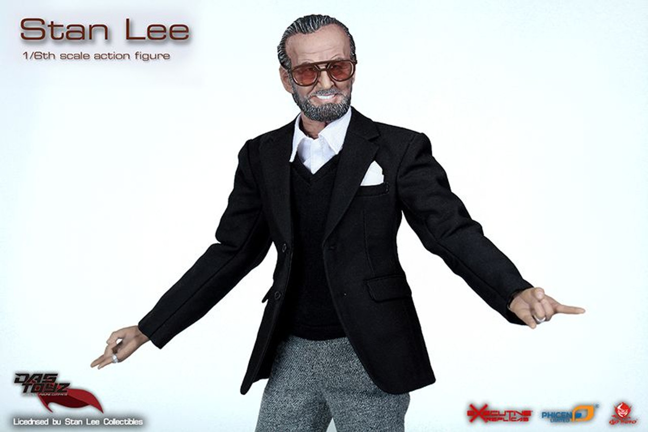 Phicen x Das Toyz Stan Lee 1/6th Scale Action figure