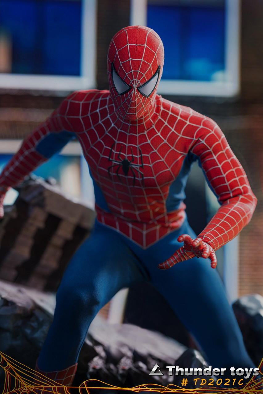 Thunder Toys Variant Spider-Man Battle Suit Deluxe TD2021C 1/6 Figure