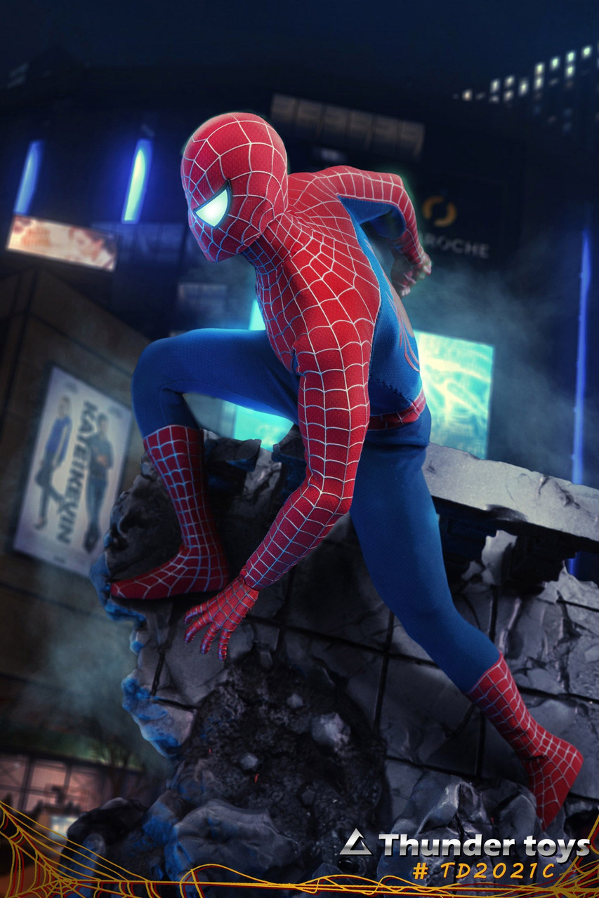 Thunder Toys Variant Spider-Man Battle Suit Deluxe TD2021C 1/6 Figure