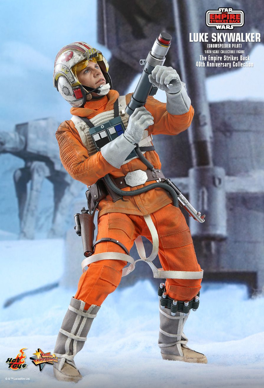 Hot Toys Star Wars Movie Masterpiece Luke Skywalker Snowspeeder Pilot Collectible Figure