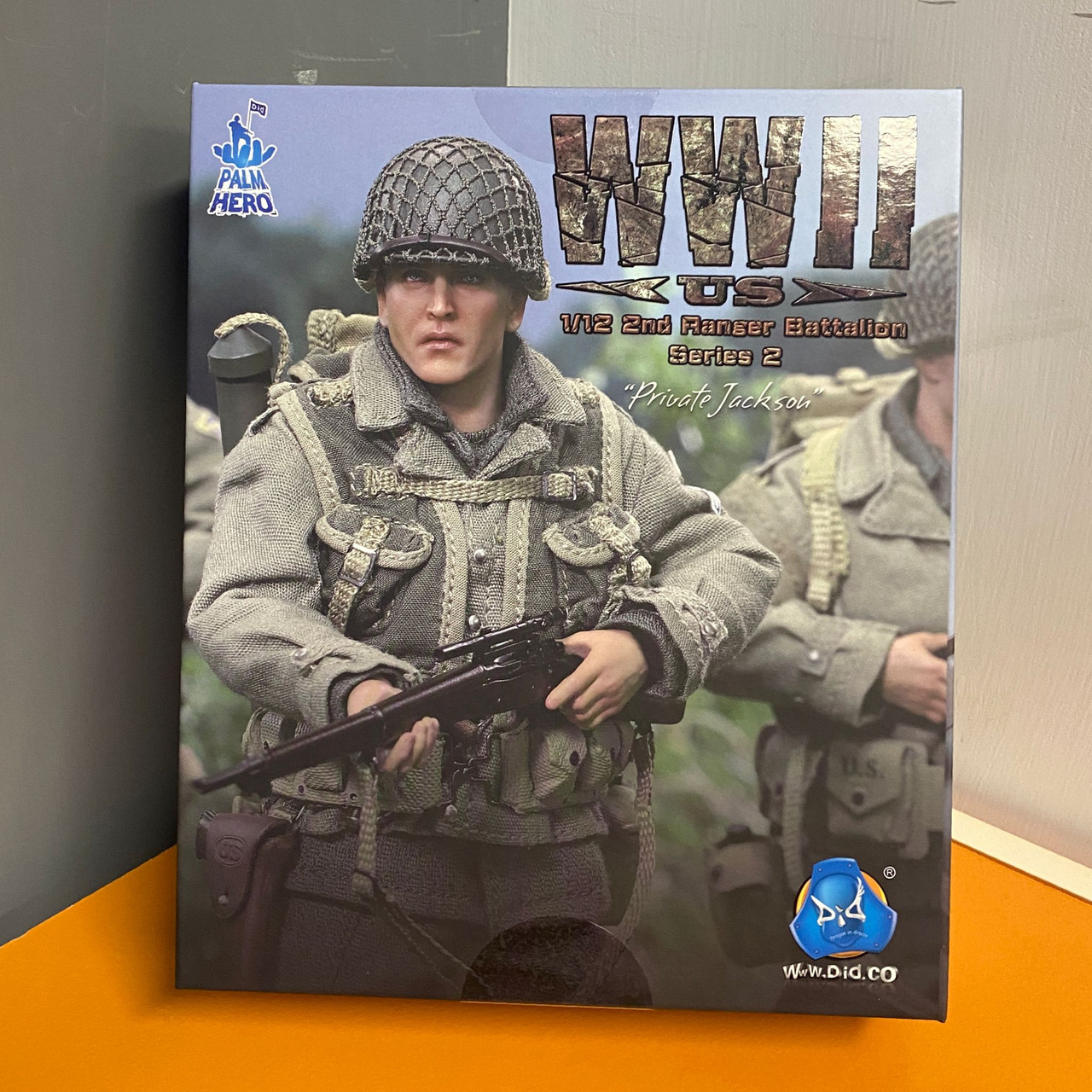 DID XA80009 Private Jackson WWII US 2nd Ranger Battalion Series 1