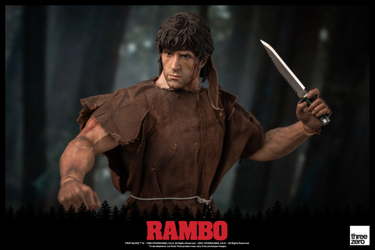 Threezero First Blood John Rambo 1/6 Scale Figure