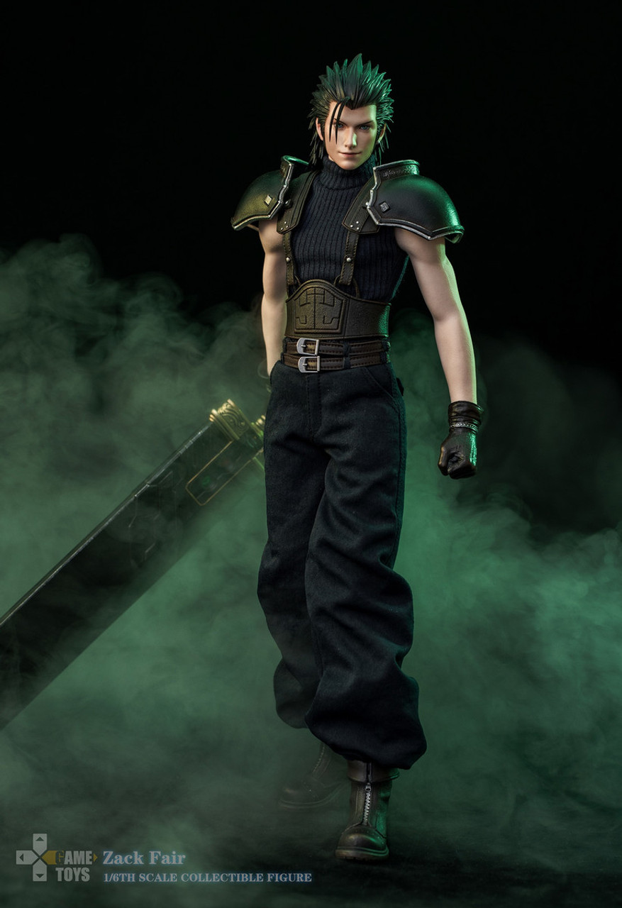 GAMETOYS 1/6 GT-005+GT-005A FF7 Zack Fair Main Body Action
