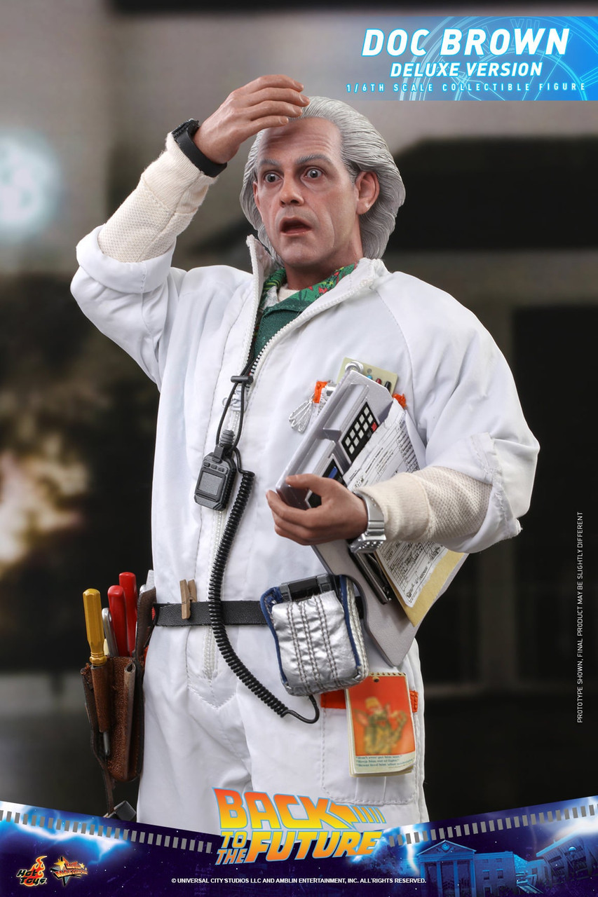 Doc Brown MMS617, Figurine Hot Toys