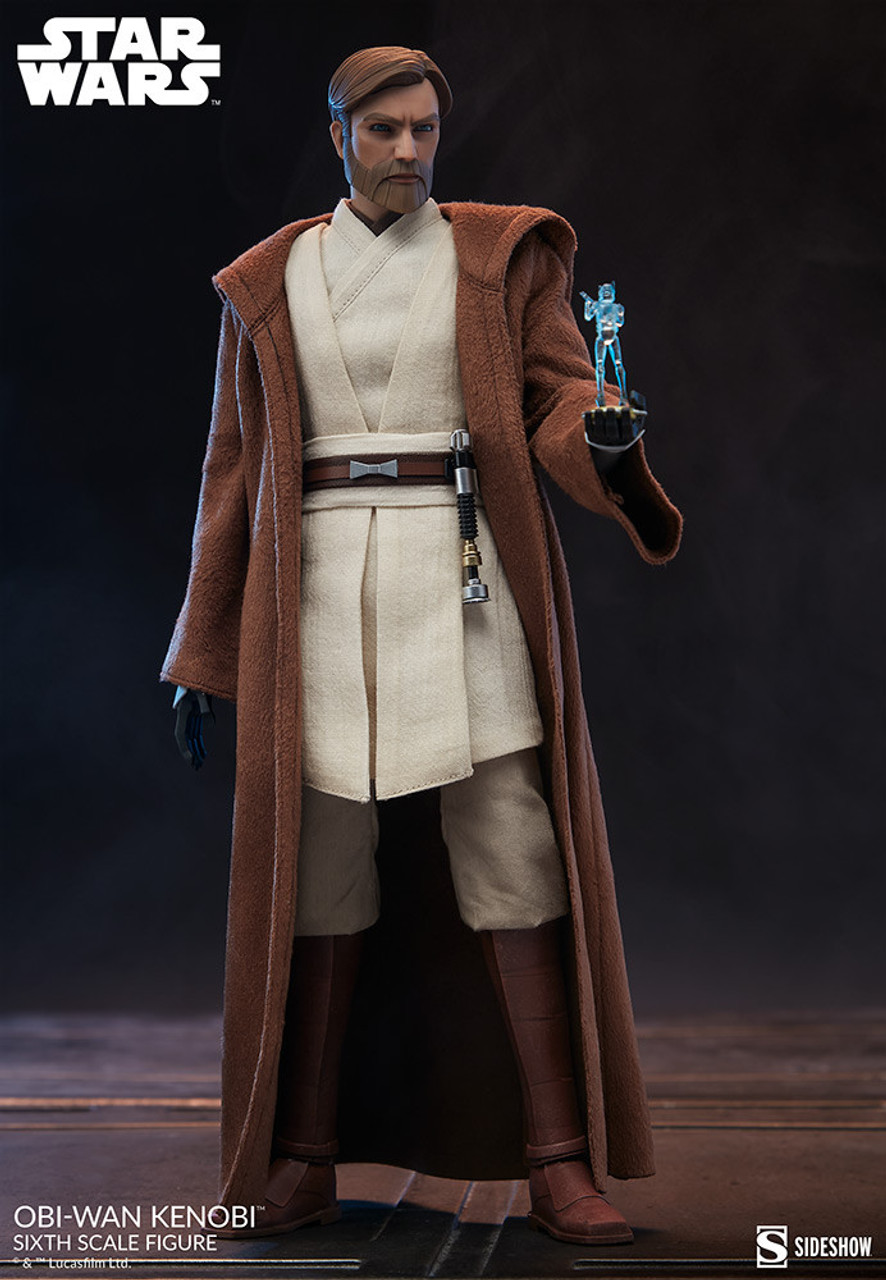 2007.SIDESHOW/STAR WARS“OBI-WAN KENOBI” Obi-Wan Kenobi Sixth Scale Figure by Hot Toys | Sideshow