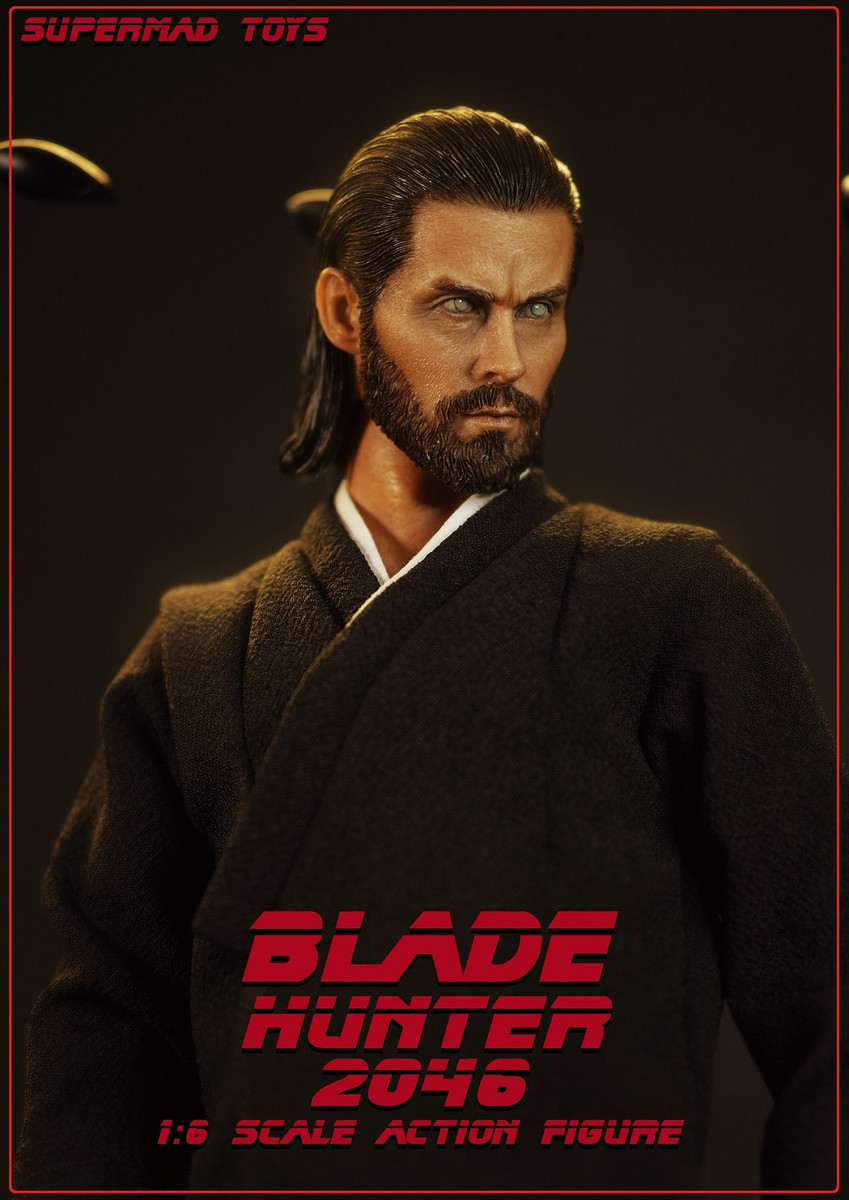 Supermad Toys Evil Wallace Blade Hunter 2046 1/6 Action Figure