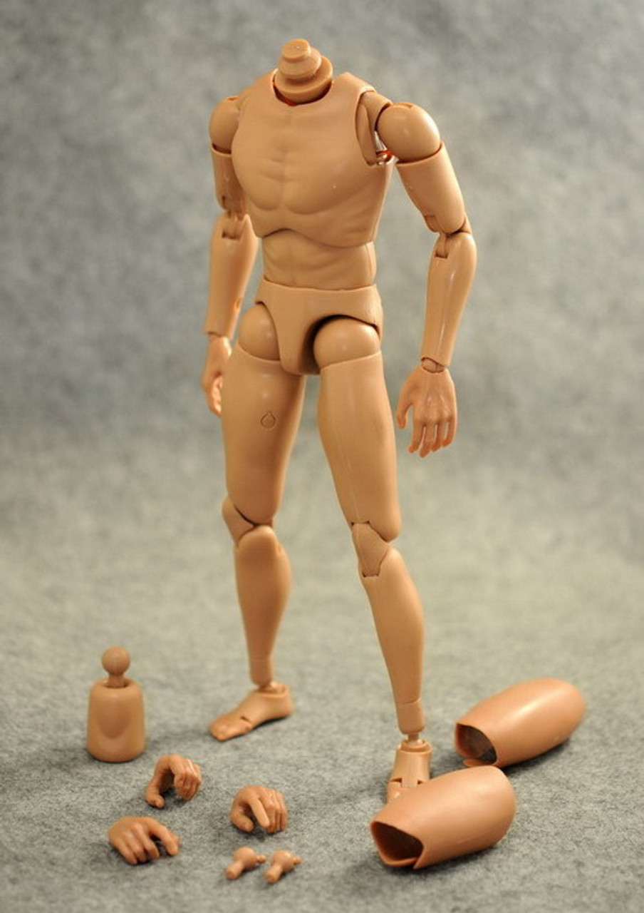 Custom B001 1/6 scale Narrow Shoulder Caucasian Figure Body