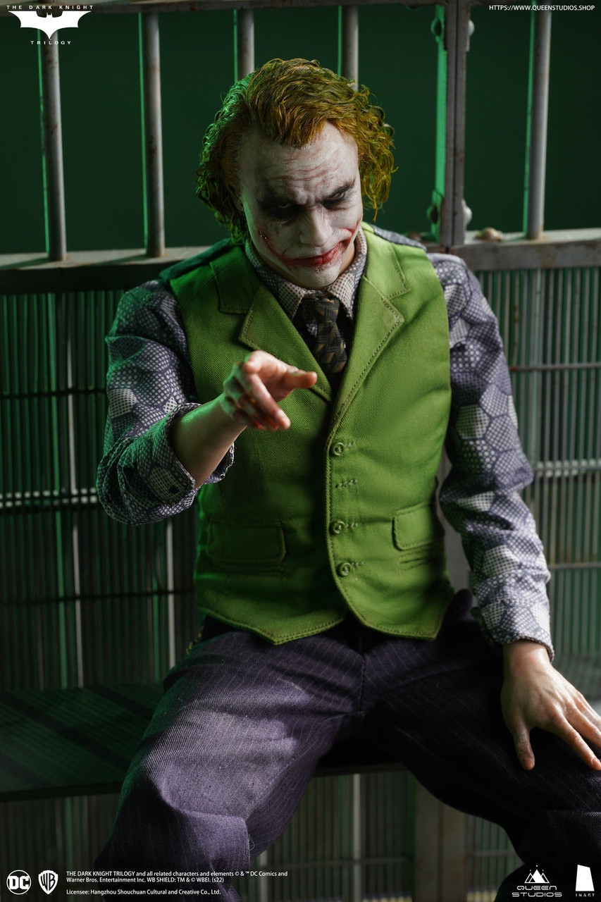 InArt The Joker 1/6th scale Figure (Rooted Hair Deluxe Edition) The Dark  Knight