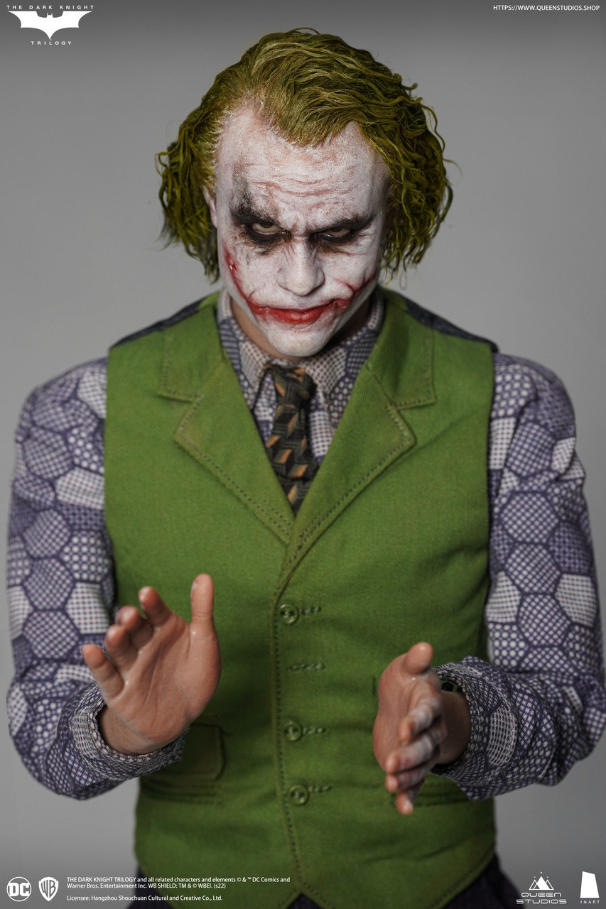 InArt The Joker 1/6th scale Figure (Rooted Hair Deluxe Edition) The Dark  Knight