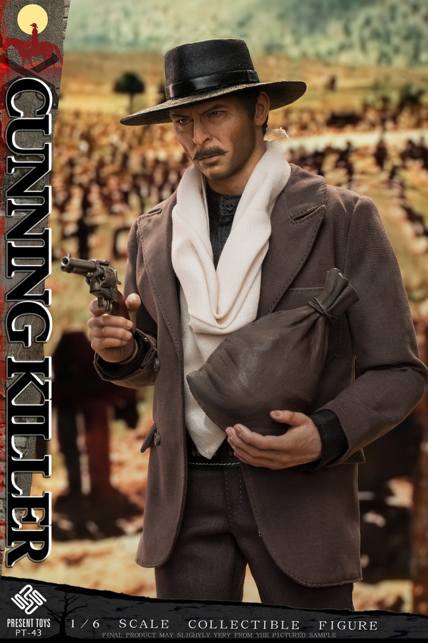 その他 PRESENT TOYS 1/6 GUNNING KILLER PT-SP43 Present Toys SP43 Cowboy Gunning Killer 1/6 Scale Action Figure