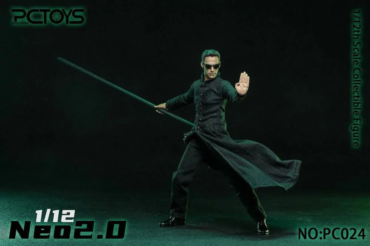 PCTOYS PC024 The Matrix Neo 2.0 1/12 Action Figure