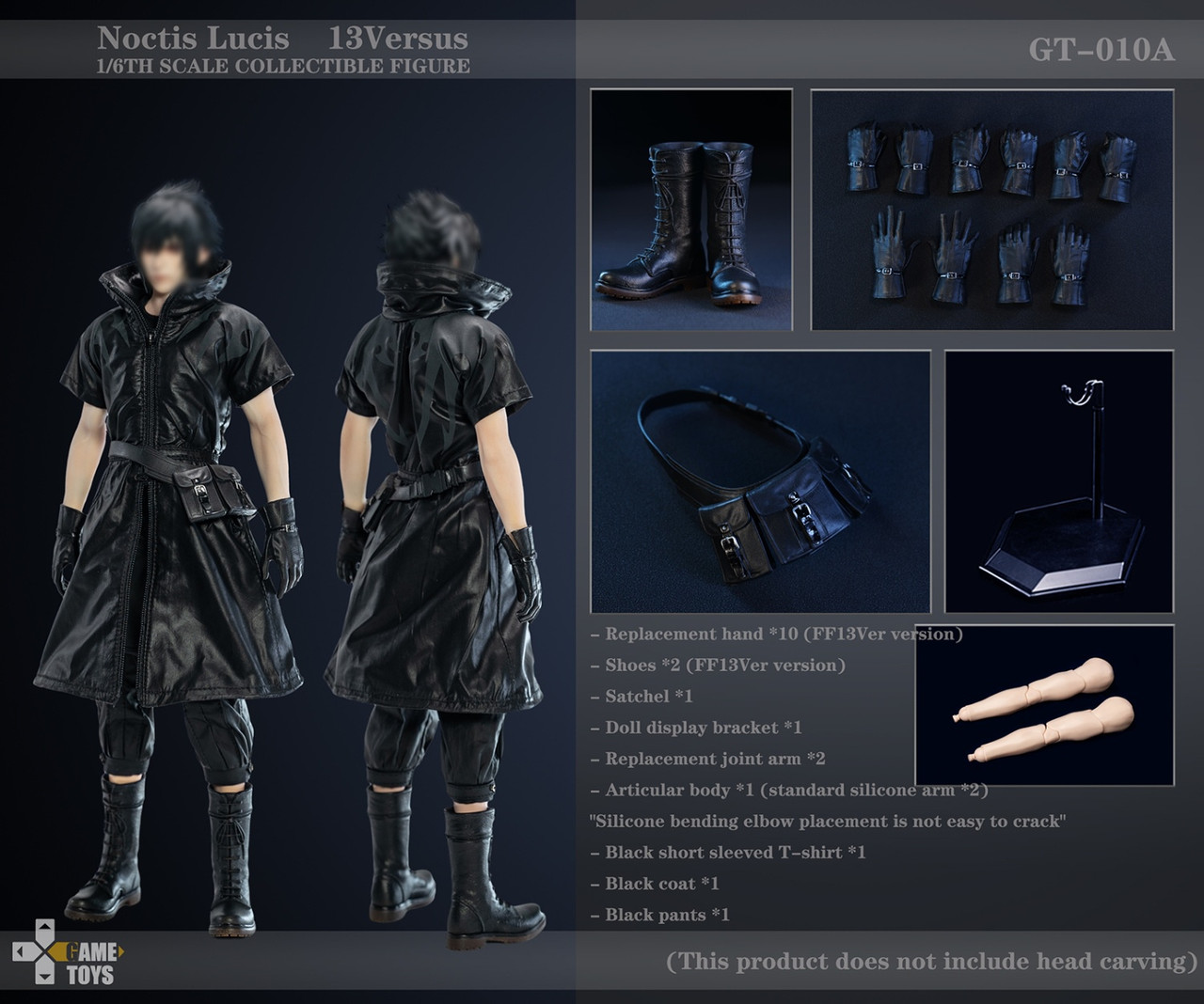 Gametoys GT010a FF15 Final Fantasy XV Noctis Lucis Caelum 1/6 