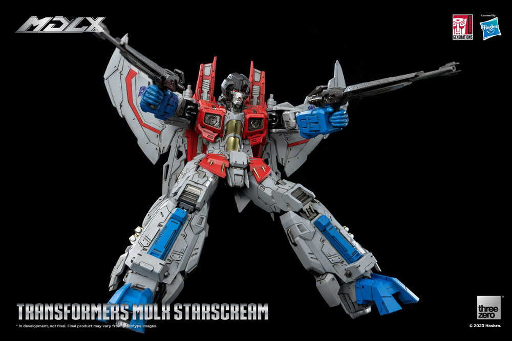 ThreeZero 3Z0336 Transformers MDLX Starscream 20cm 1/12 Figure