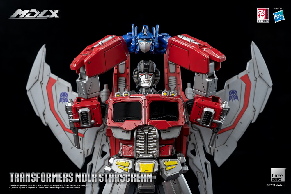 ThreeZero 3Z0336 Transformers MDLX Starscream 20cm 1/12 Figure