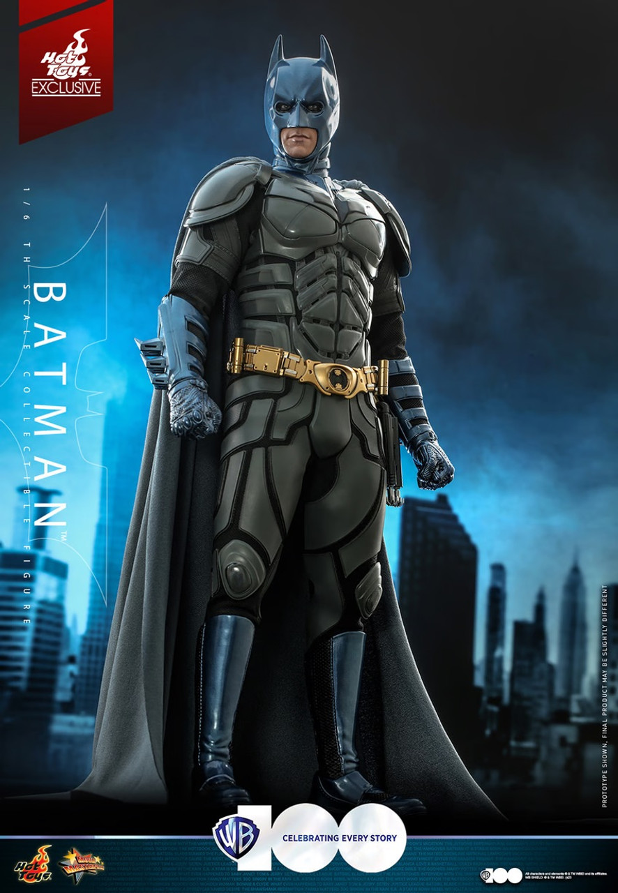 Hot Toys MMS697 WB100 Batman 1/6th Scale Collectible Figure Exclusive  Edition (Worldwide 500pcs)