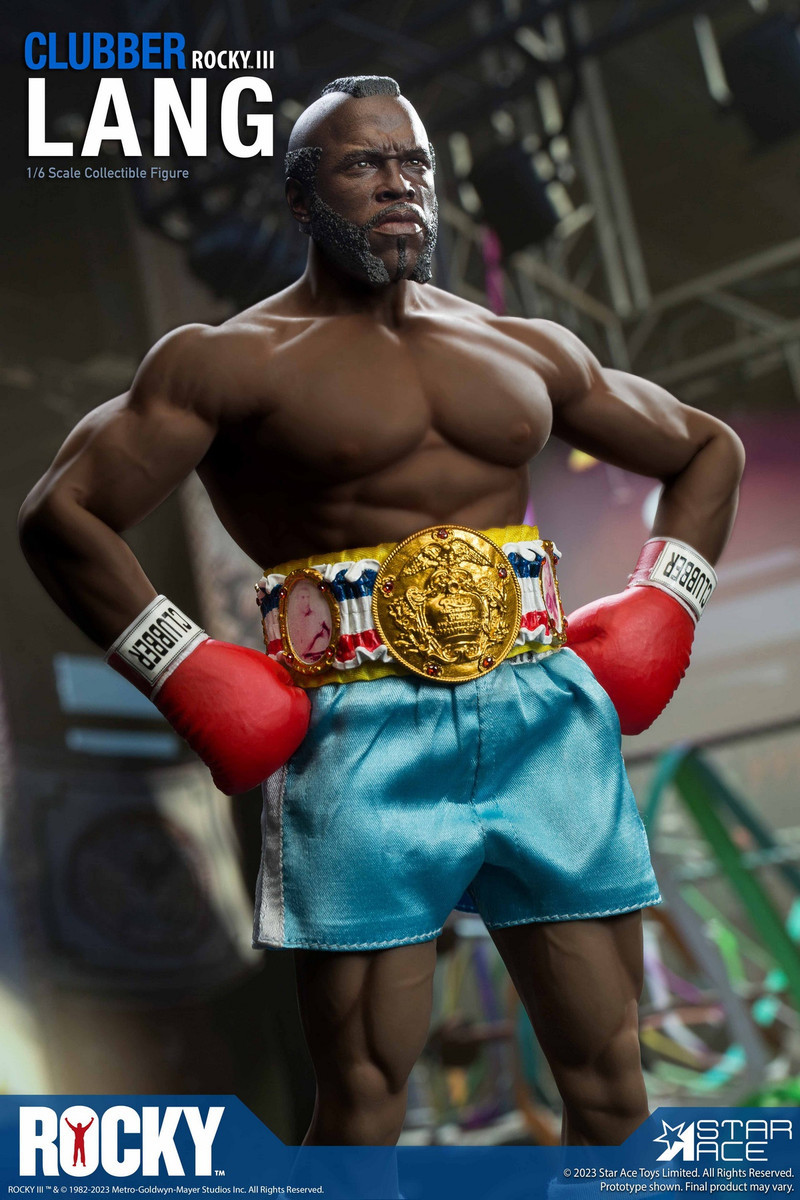 Star Ace Toys SA0136 Clubber Lang Rocky III 1/6 Action Figure