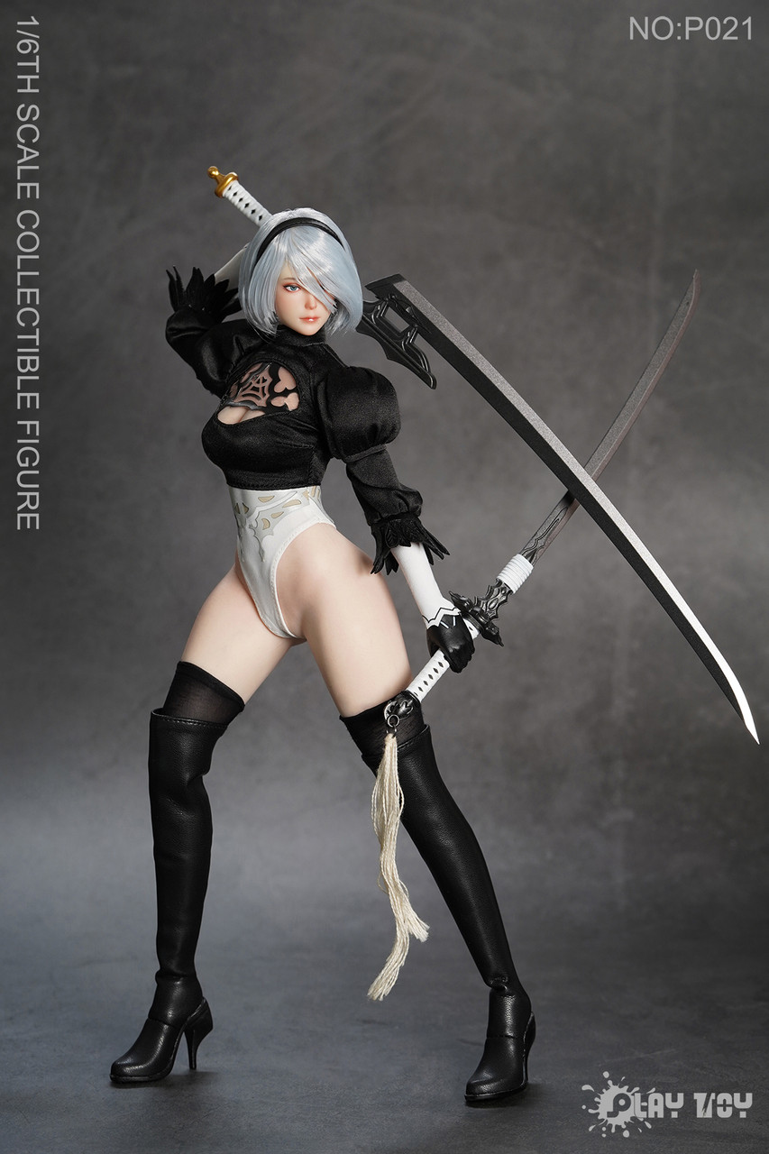 Play Toy P021 Sexy Humanoid Robot 2B 1/6 Figure