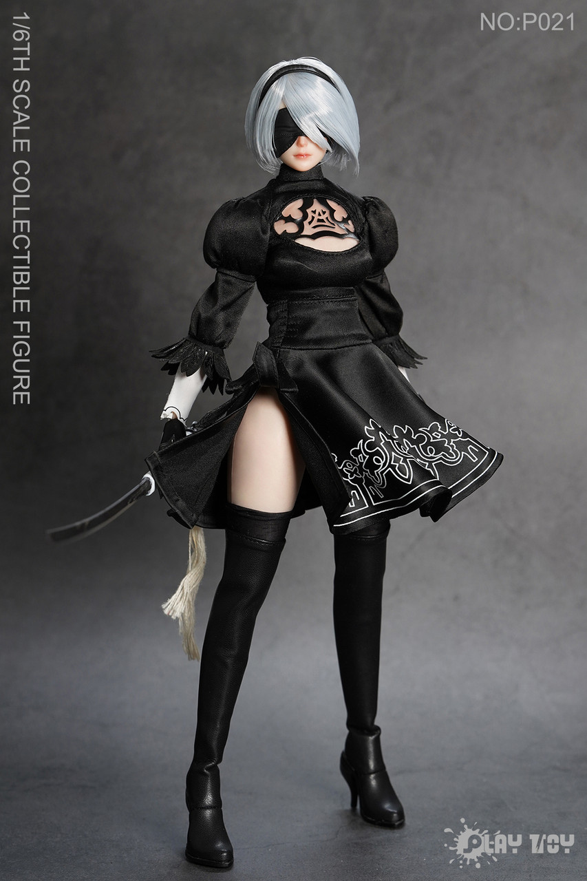 Play Toy P021 Sexy Humanoid Robot 2B 1/6 Figure