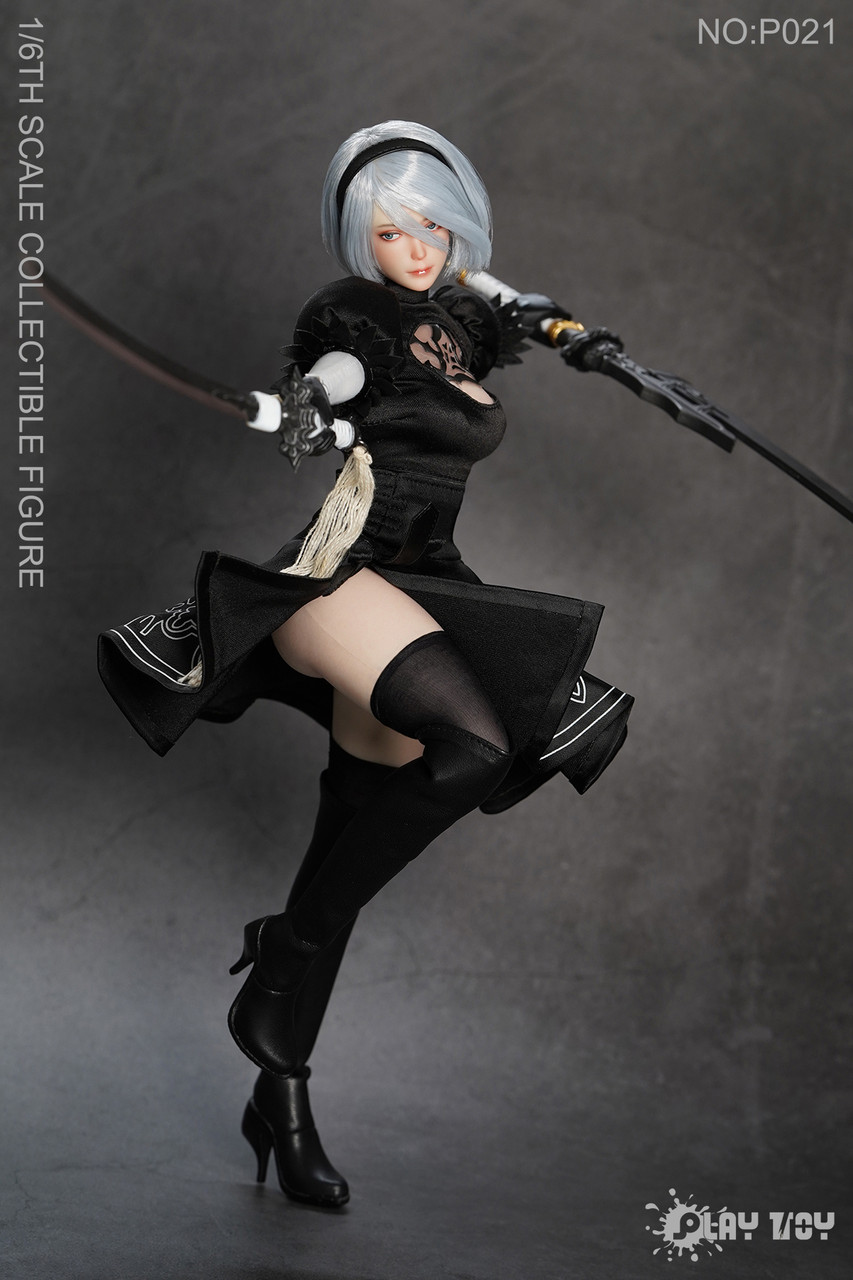 Play Toy P021 Sexy Humanoid Robot 2B 1/6 Figure